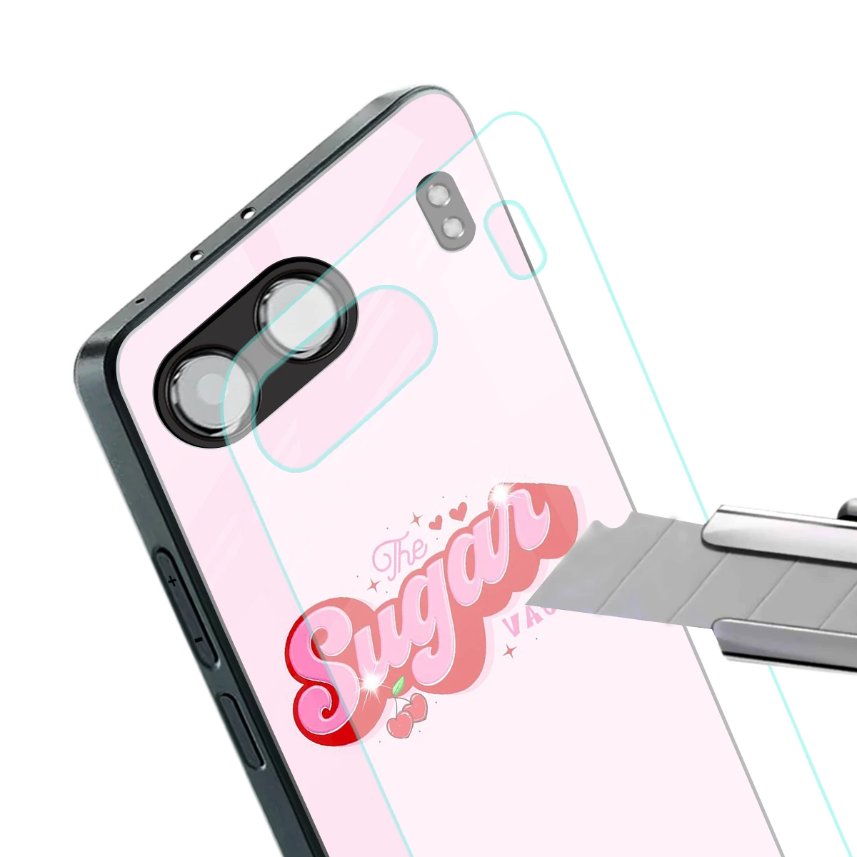 Sugar Vault stylish phone case for oneplus nord 4 | glossy glass and slim fit