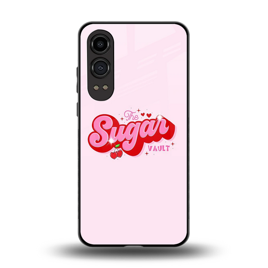Sugar Vault back phone cover | glass case for oneplus nord ce 4 lite