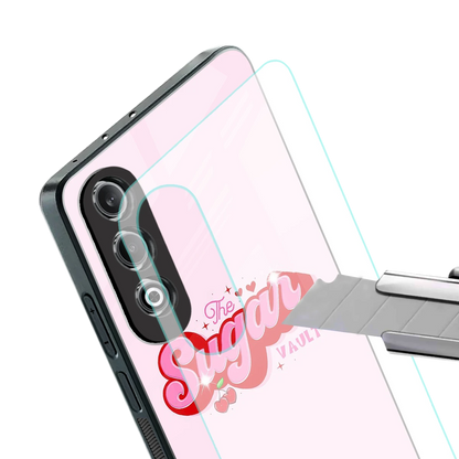Sugar Vault stylish phone case for oneplus nord ce 4 | glossy glass and slim fit
