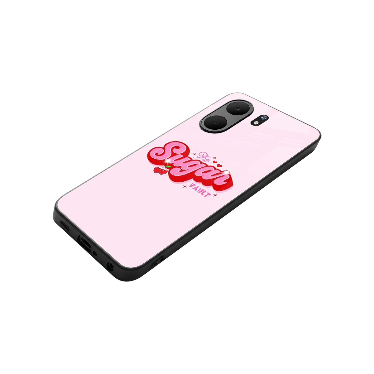 Sugar Vault stylish phone case for oppo a5x 5g | glossy glass and slim fit