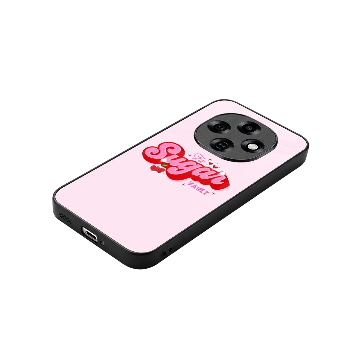 Sugar Vault stylish phone case for oppo f31 pro 5g | glossy glass and slim fit