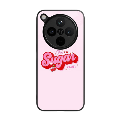 Sugar Vault back phone cover | glass case for oppo find x8