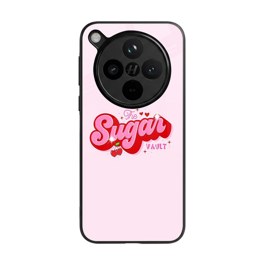 Sugar Vault back phone cover | glass case for oppo find x8