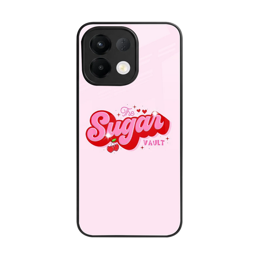 Sugar Vault back phone cover | glass case for oppo k13 5g