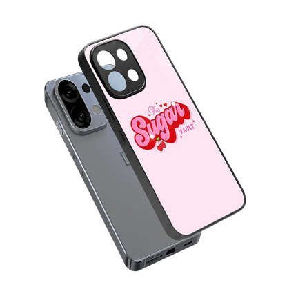 Sugar Vault sleek oppo k13 5g cover with tempered glass back and TPU edges
