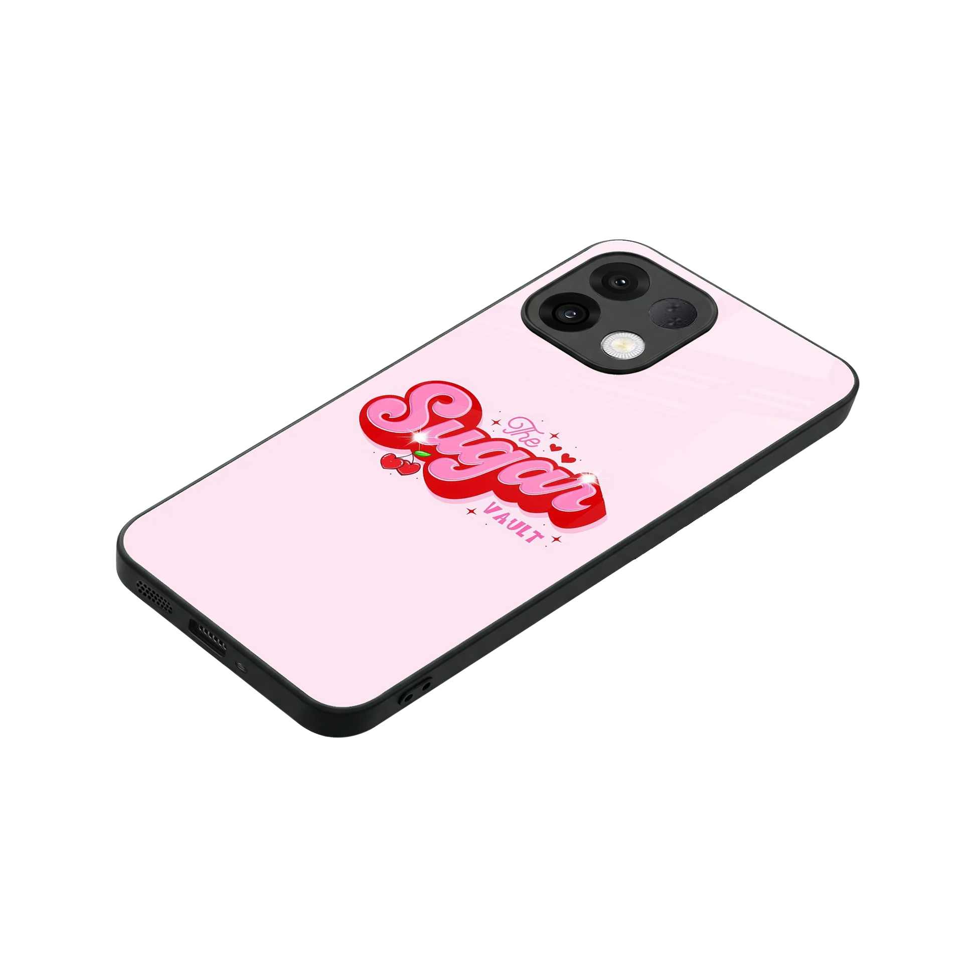 Sugar Vault stylish phone case for oppo k13 5g | glossy glass and slim fit