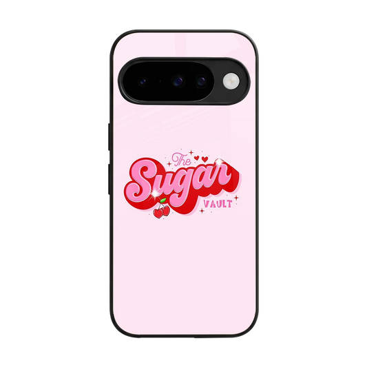 Sugar Vault back phone cover | glass case for google pixel 10