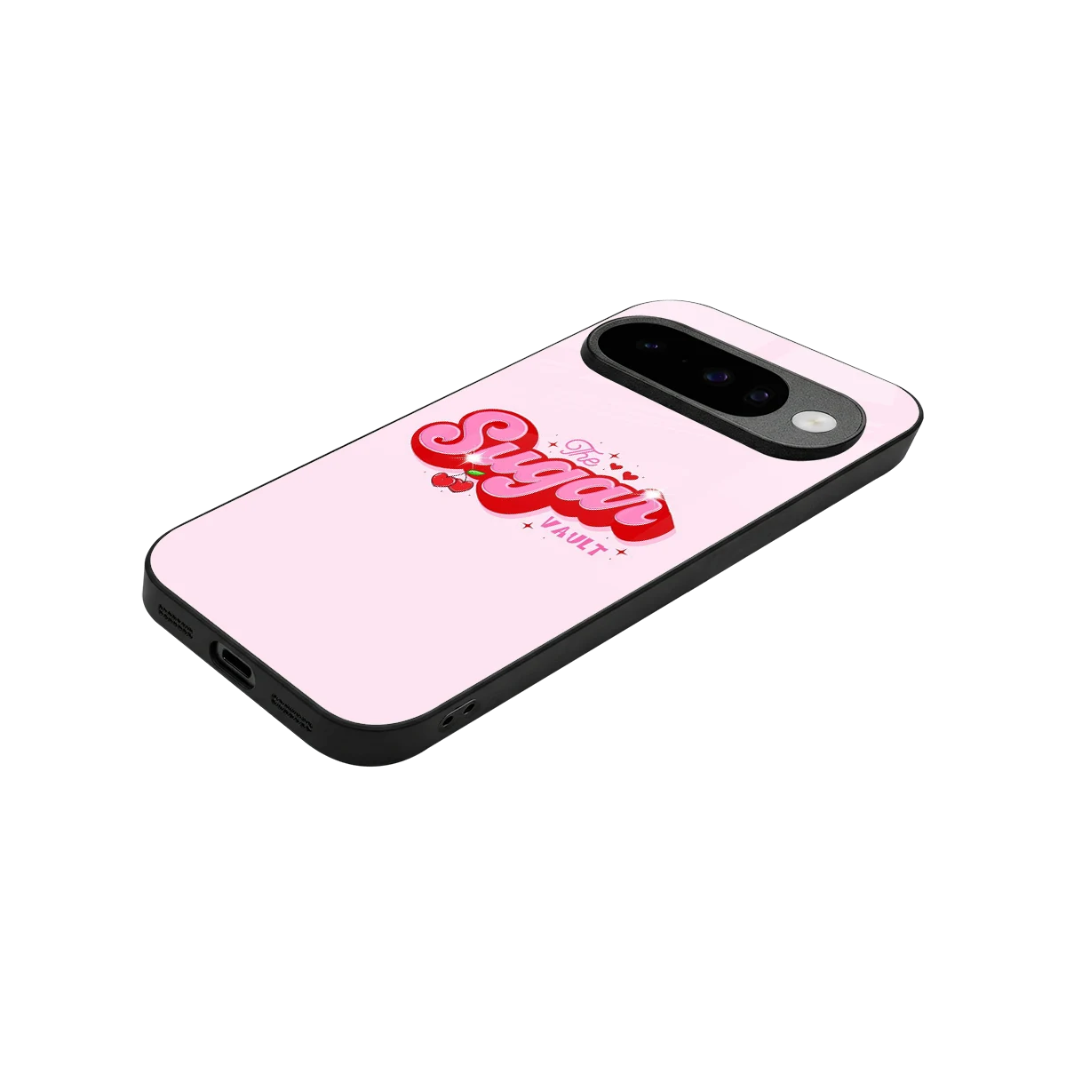 Sugar Vault stylish phone case for google pixel 10 | glossy glass and slim fit