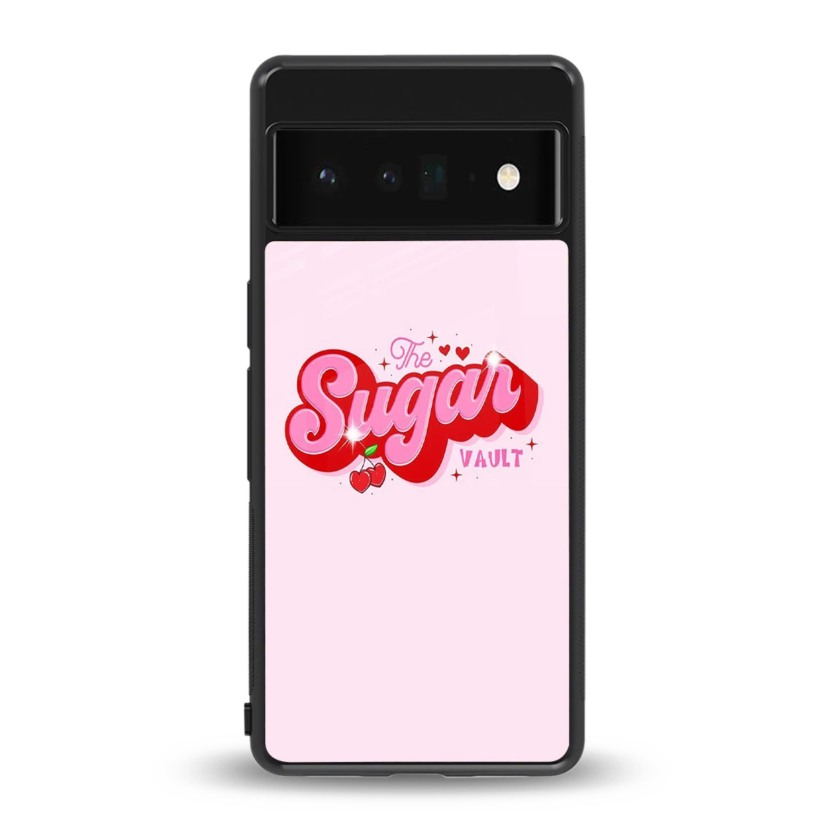 Sugar Vault back phone cover | glass case for google pixel 6 pro