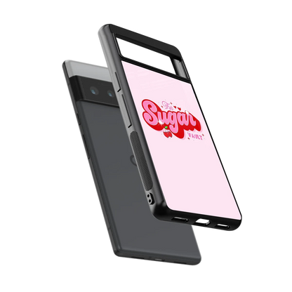 Sugar Vault sleek google pixel 6 pro cover with tempered glass back and TPU edges