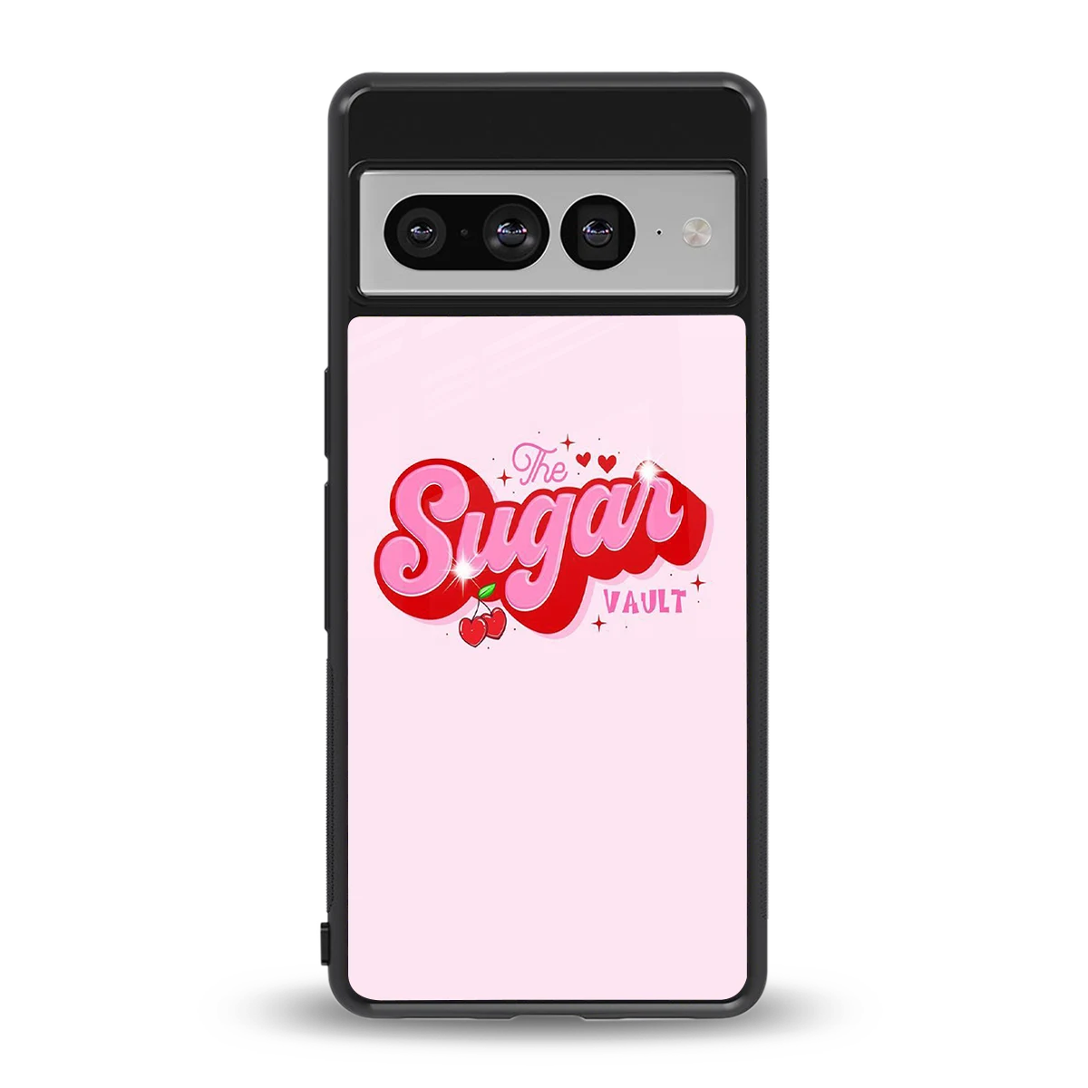 Sugar Vault back phone cover | glass case for google pixel 7 pro