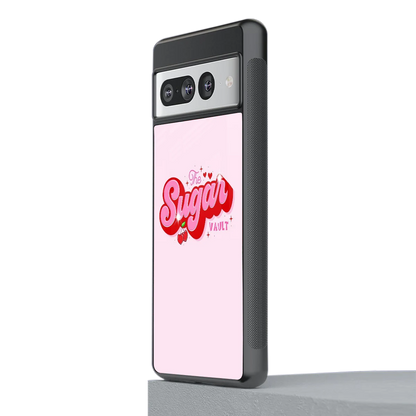 Sugar Vault stylish phone case for google pixel 7 pro | glossy glass and slim fit