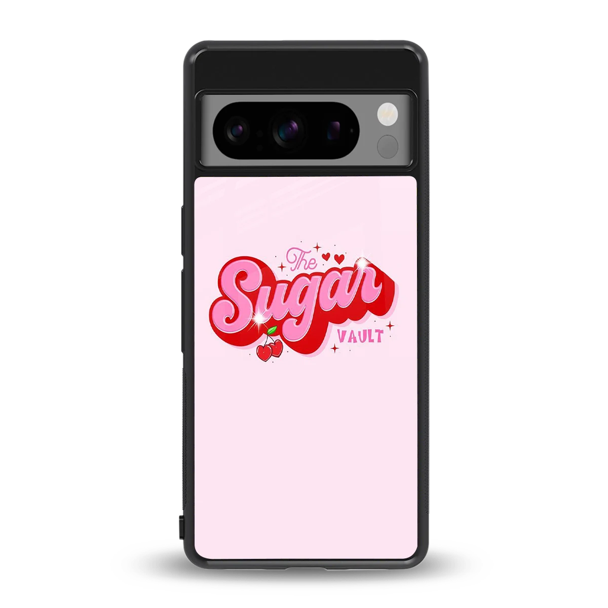 Sugar Vault back phone cover | glass case for google pixel 8 pro