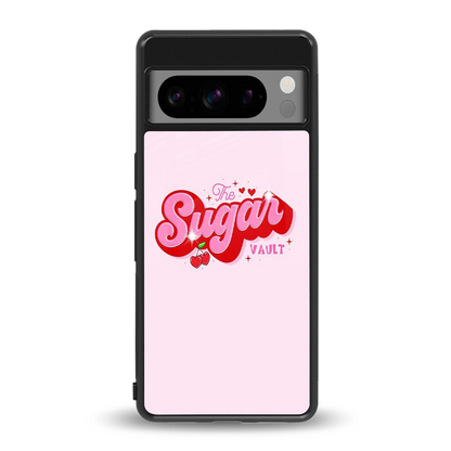 Sugar Vault back phone cover | glass case for google pixel 8 pro