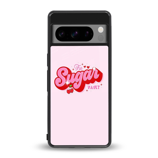 Sugar Vault back phone cover | glass case for google pixel 8 pro