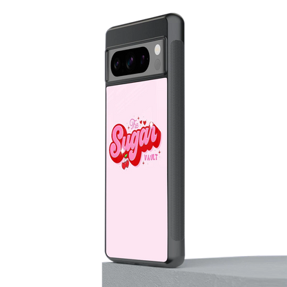 Sugar Vault stylish phone case for google pixel 8 pro | glossy glass and slim fit