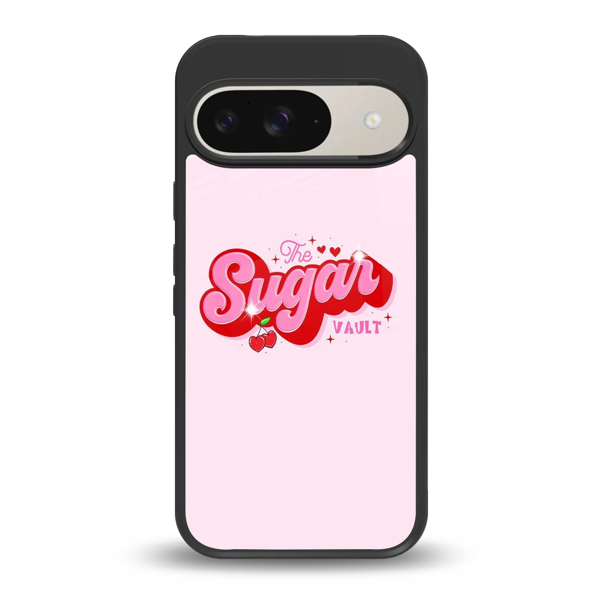 Sugar Vault back phone cover | glass case for google pixel 9