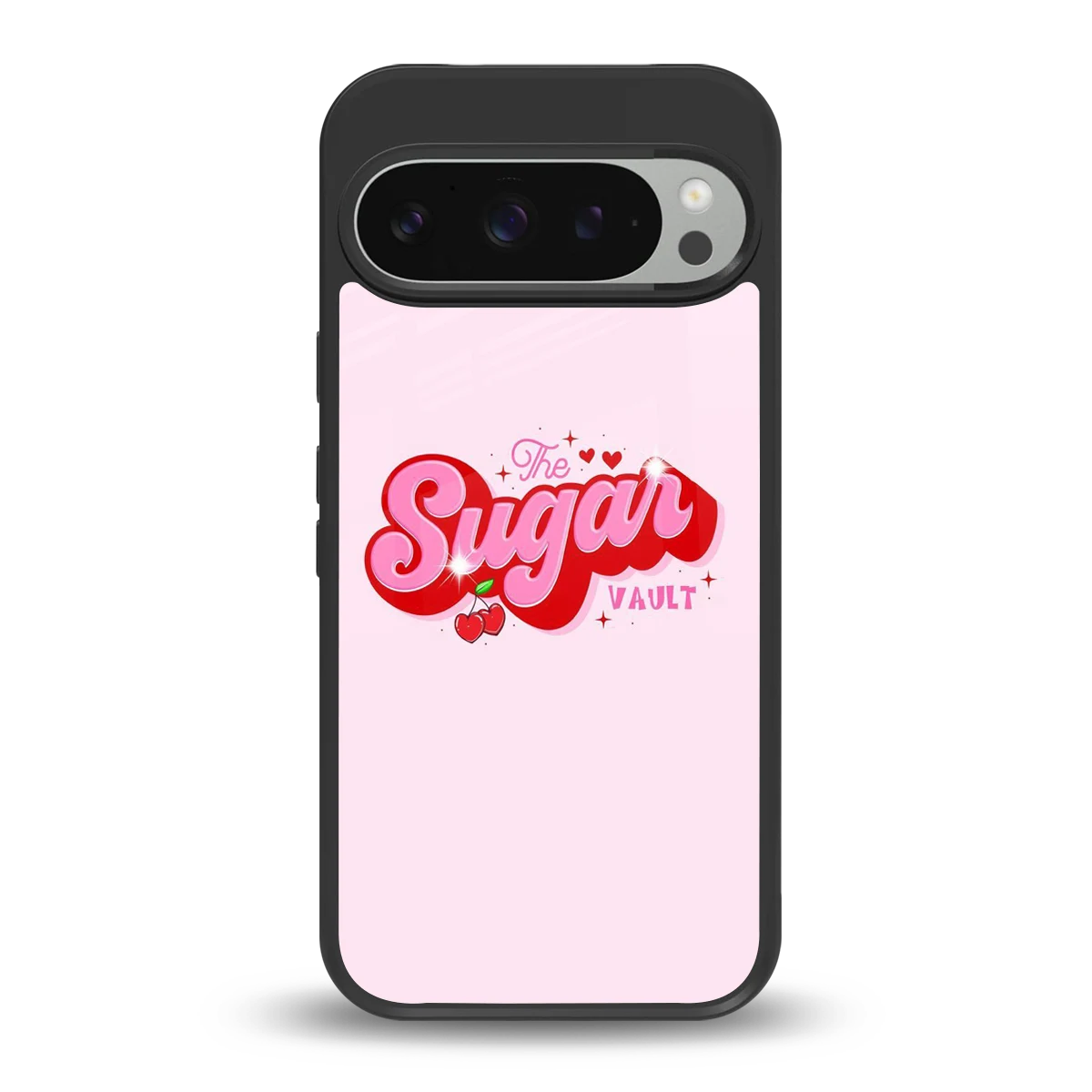 Sugar Vault back phone cover | glass case for google pixel 9 pro