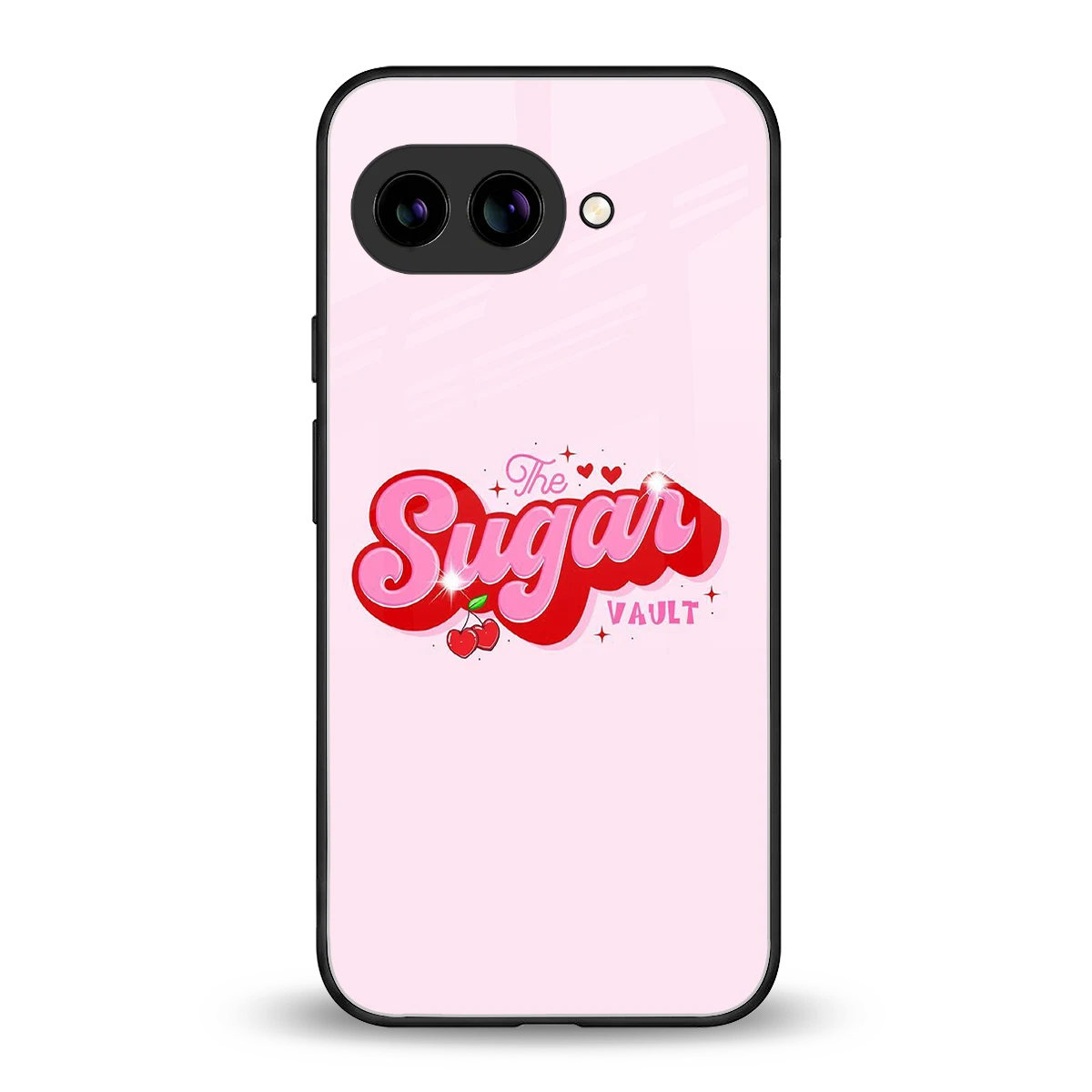 Sugar Vault back phone cover | glass case for google pixel 10a