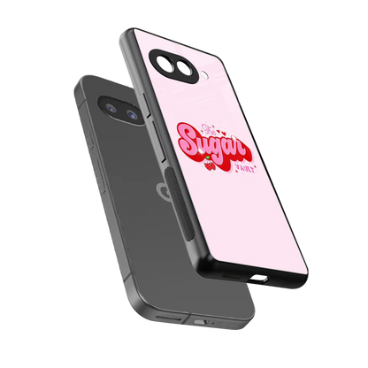 Sugar Vault sleek google pixel 10a cover with tempered glass back and TPU edges