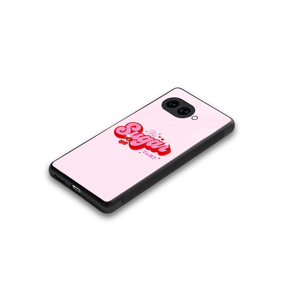 Sugar Vault stylish phone case for google pixel 10a | glossy glass and slim fit