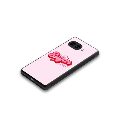 Sugar Vault stylish phone case for google pixel 10a | glossy glass and slim fit