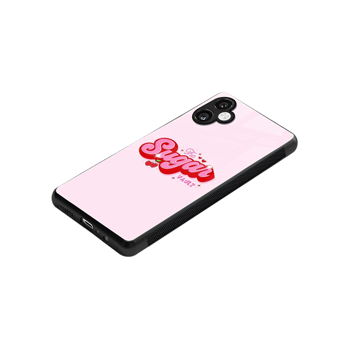 Sugar Vault stylish phone case for samsung galaxy a06 5g | glossy glass and slim fit