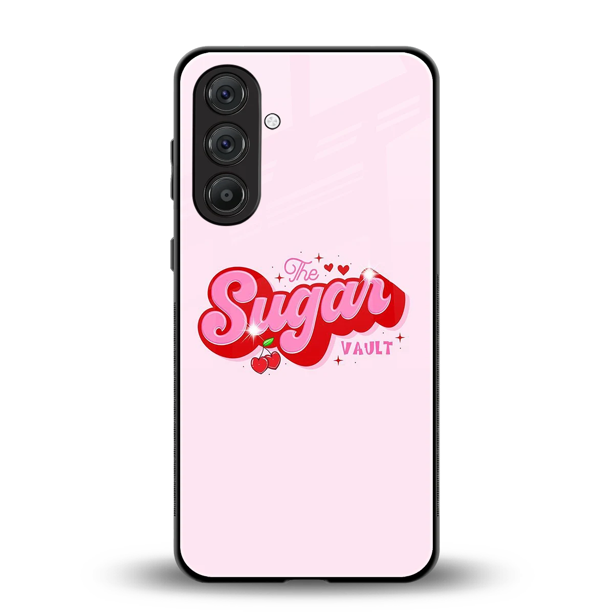 Sugar Vault back phone cover | glass case for samsung galaxy a55 5g