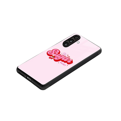 Sugar Vault stylish phone case for samsung galaxy a55 5g | glossy glass and slim fit