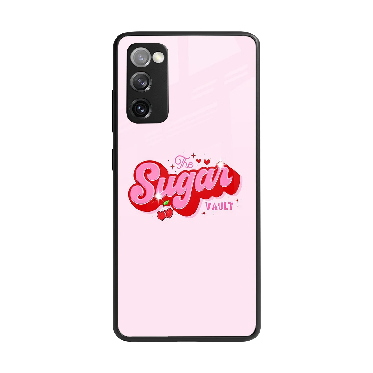 Sugar Vault back phone cover | glass case for samsung galaxy s20 fe
