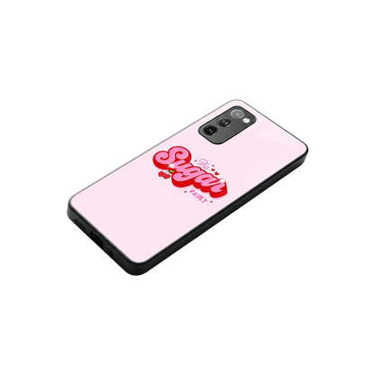 Sugar Vault stylish phone case for samsung galaxy s20 fe | glossy glass and slim fit