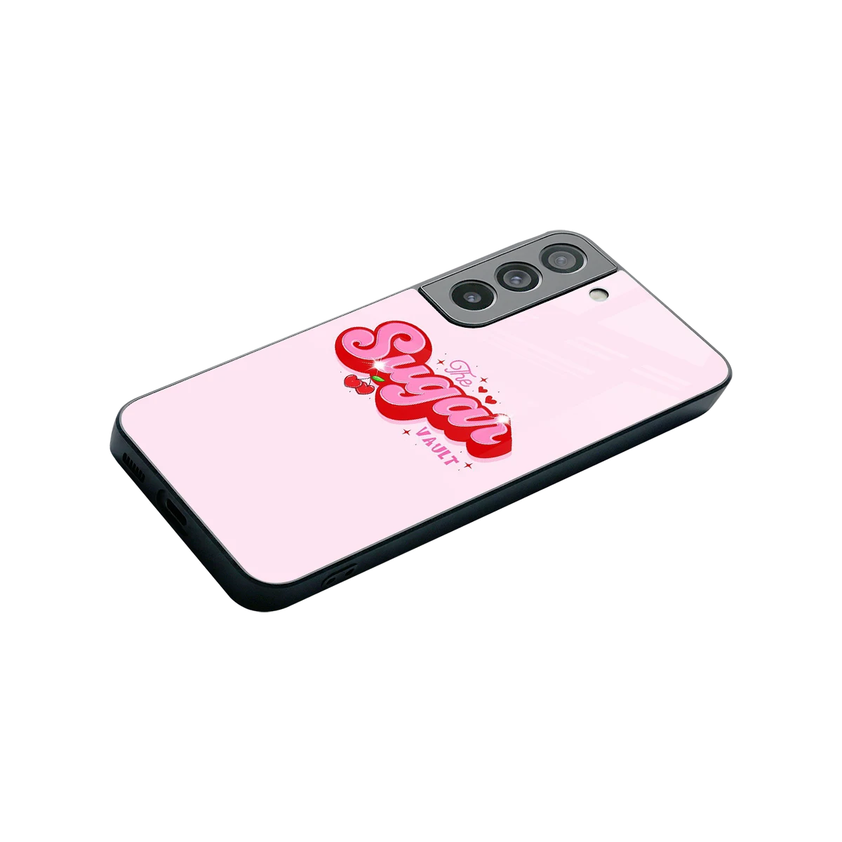 Sugar Vault stylish phone case for samsung galaxy s22 | glossy glass and slim fit