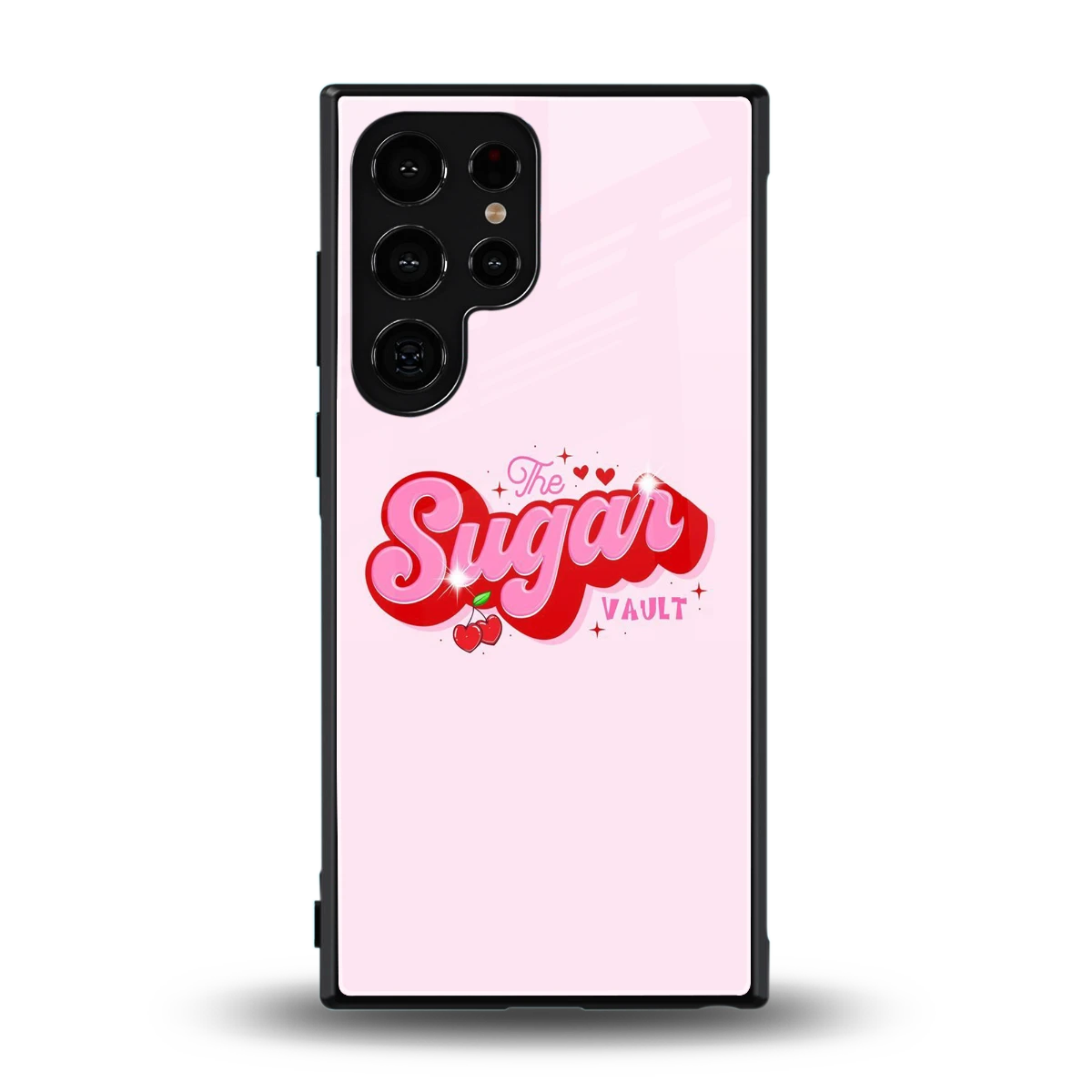 Sugar Vault back phone cover | glass case for samsung galaxy s24 ultra