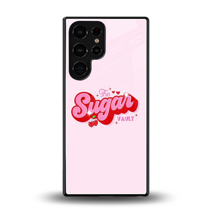 Sugar Vault back phone cover | glass case for samsung galaxy s25 ultra