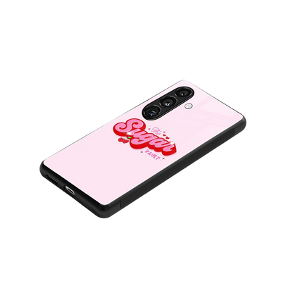 Sugar Vault stylish phone case for samsung galaxy s24 | glossy glass and slim fit