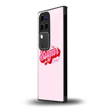 Sugar Vaultvivo v30 pro mobile cover | shockproof glass phone case