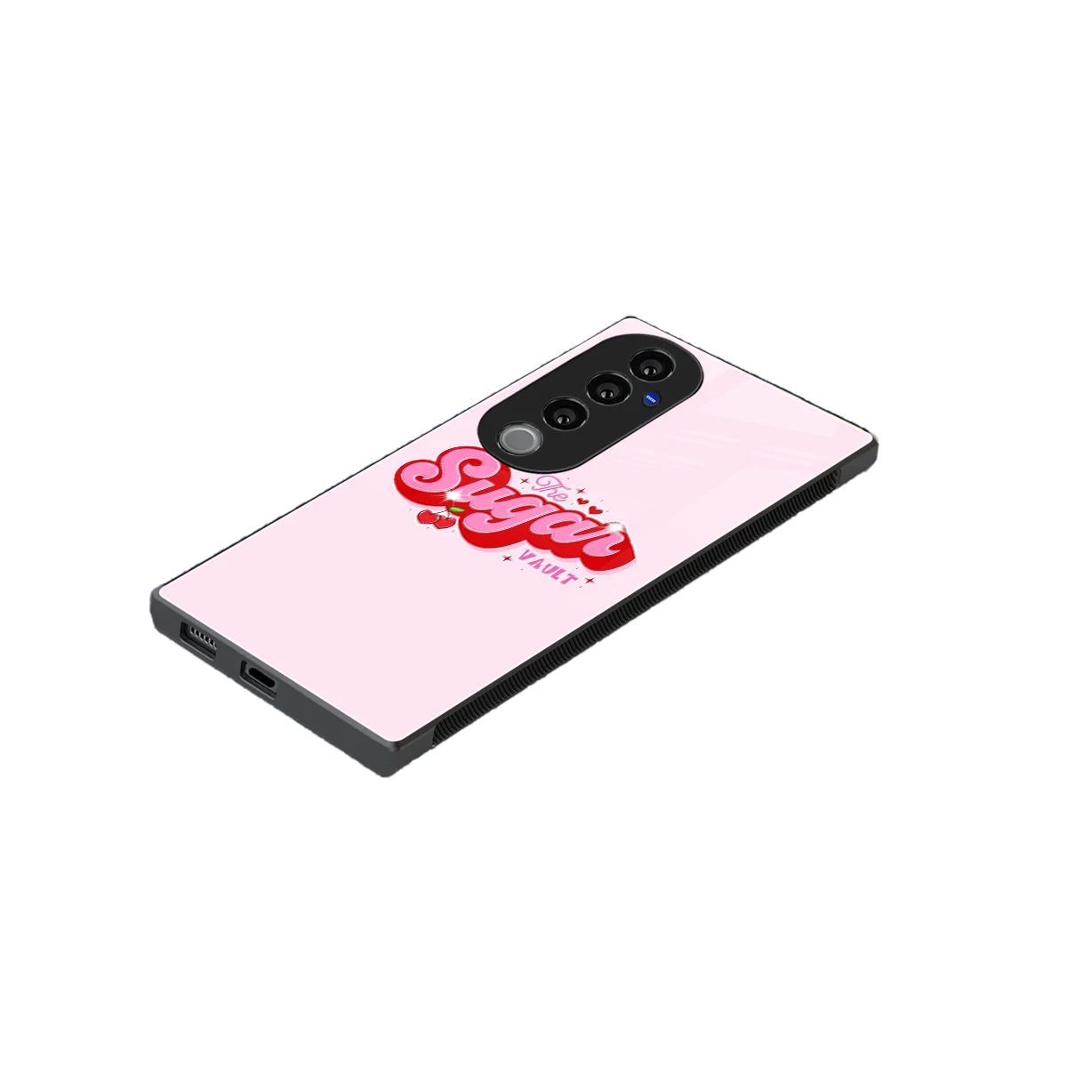 Sugar Vault stylish phone case for vivo v40 pro | glossy glass and slim fit
