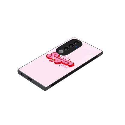 Sugar Vault stylish phone case for vivo v40 pro | glossy glass and slim fit
