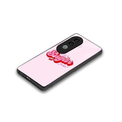 Sugar Vault stylish phone case for vivo v40e | glossy glass and slim fit