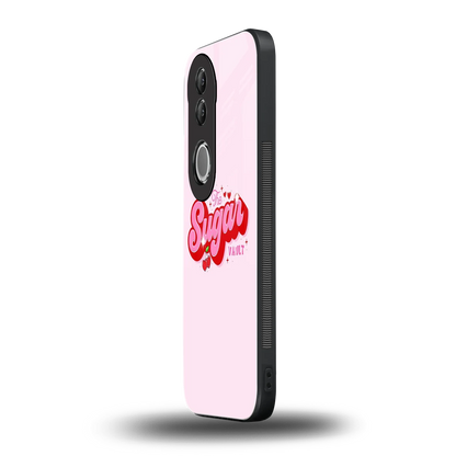 Sugar Vault vivo v50 mobile cover | shockproof glass phone case