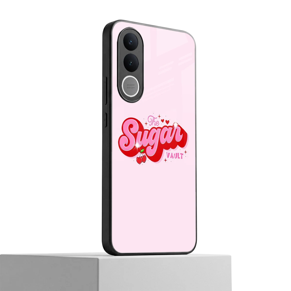 Sugar Vault vivo v70 fe mobile cover | shockproof glass phone case