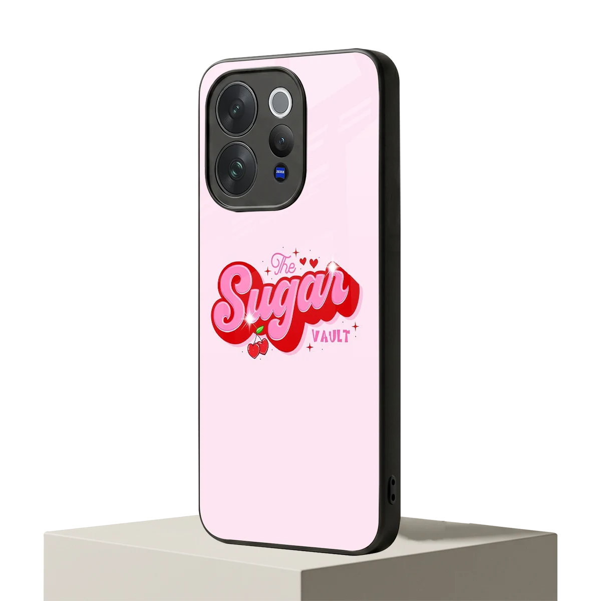 Sugar Vault vivo v70 elite mobile cover | shockproof glass phone case