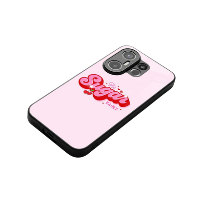 Sugar Vault stylish phone case for vivo x200 fe | glossy glass and slim fit