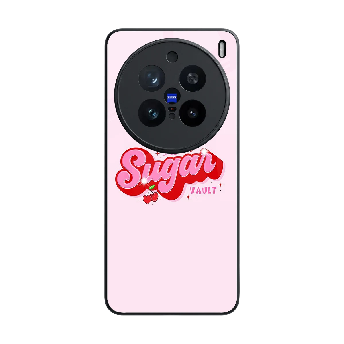 Sugar Vault back phone cover | glass case for vivo x200 pro