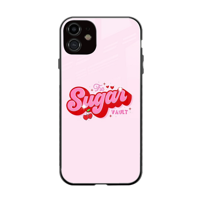 Sugar Vault back phone cover | glass case for iphone 12