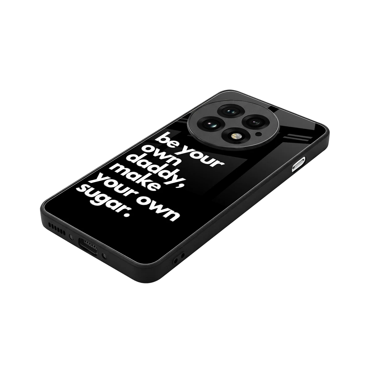 Suger stylish phone case for oneplus 13 | glossy glass and slim fit