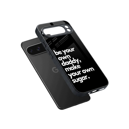 Suger sleek google pixel 10 pro xl cover with tempered glass back and TPU edges