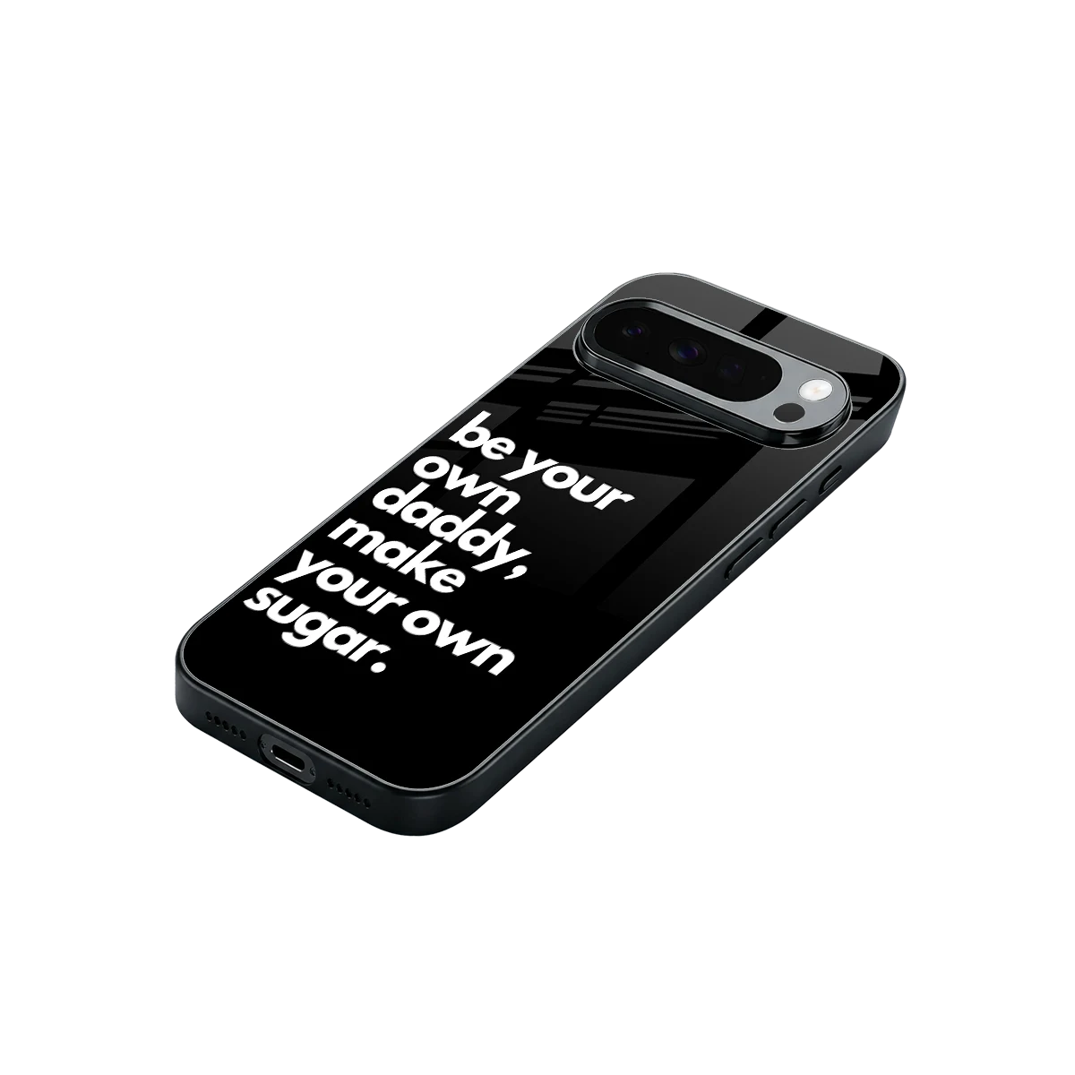 Suger stylish phone case for google pixel 10 pro xl | glossy glass and slim fit