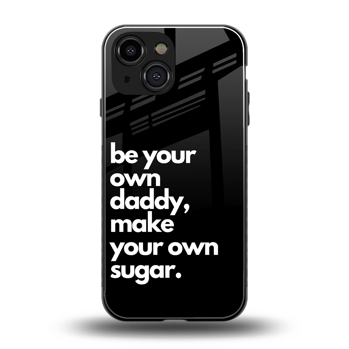 Suger back phone cover | glass case for iphone 13 mini