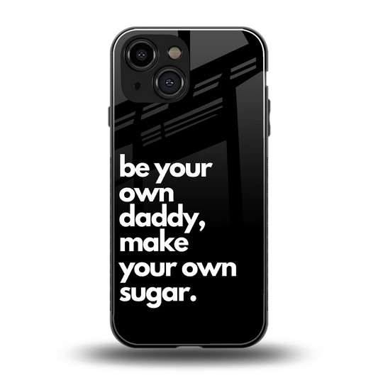 Suger back phone cover | glass case for iphone 13 mini